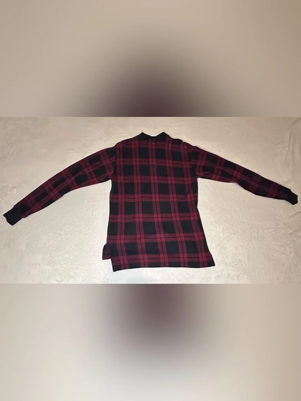 Ralph Lauren Navy and Red Plaid Polo
